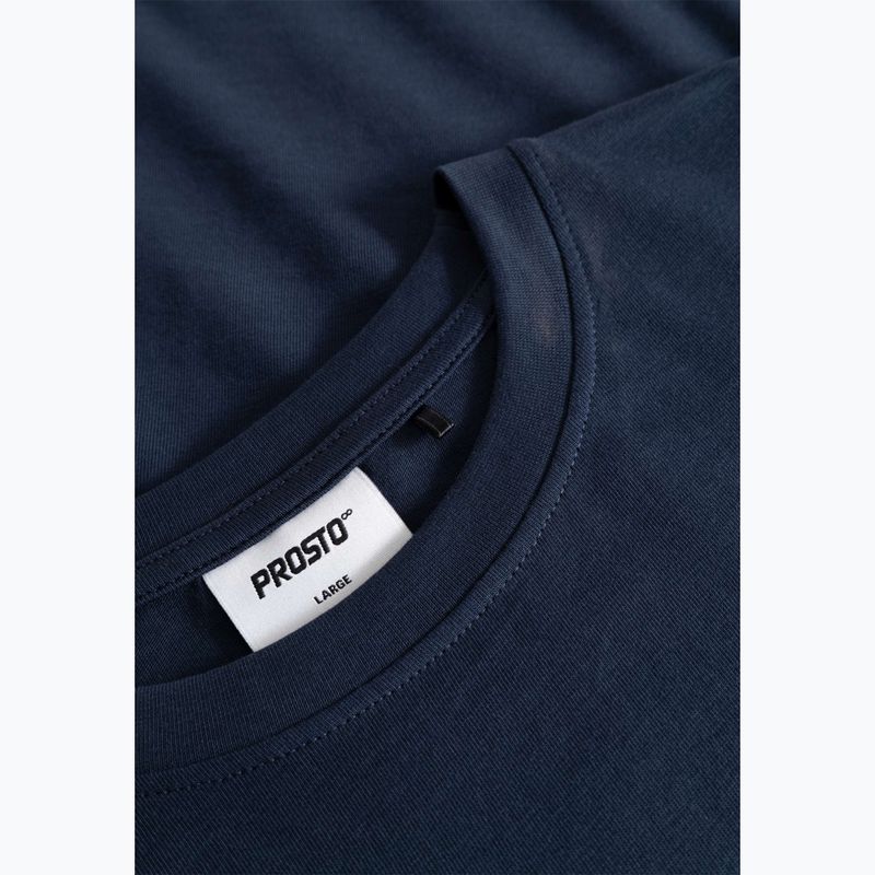 T-shirt da uomo PROSTO Splash Shield navy blue 5