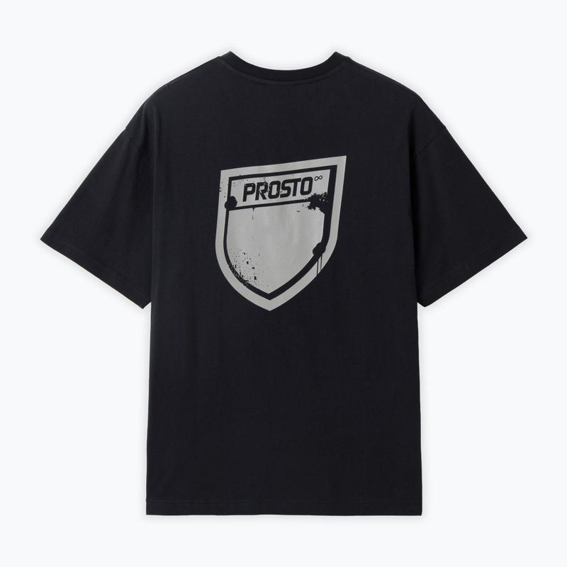 T-shirt da uomo PROSTO Splash Shield black 2