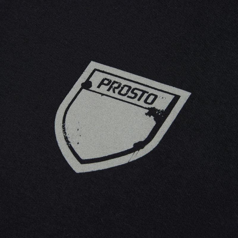 Felpa da uomo PROSTO Hoodie Splash Shield black 3