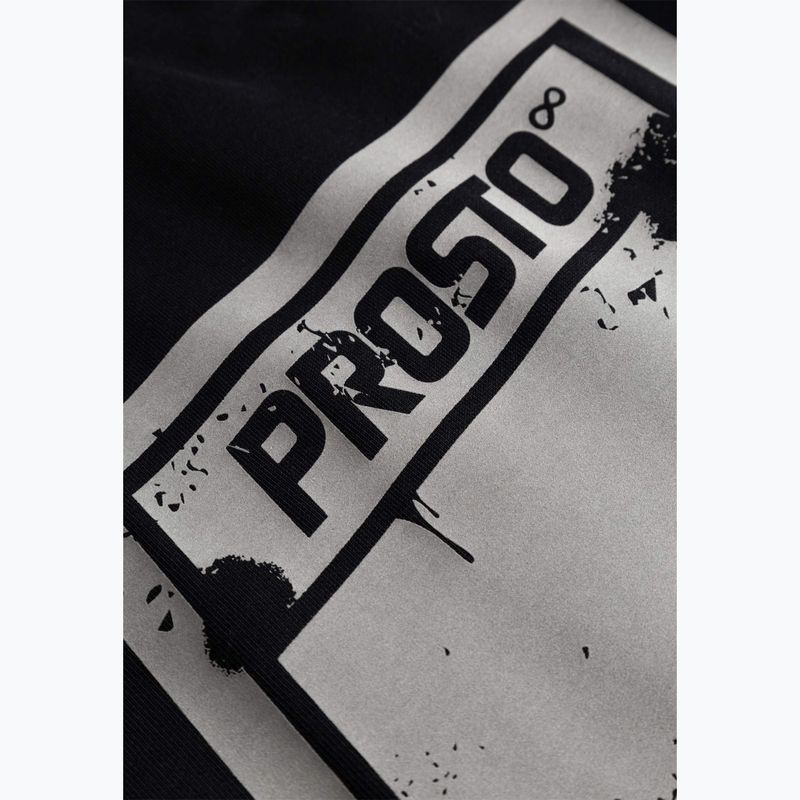Felpa da uomo PROSTO Hoodie Splash Shield black 3