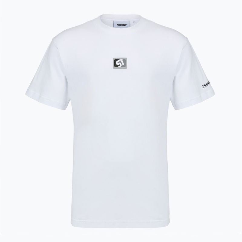 T-shirt da uomo PROSTO Mono ST white