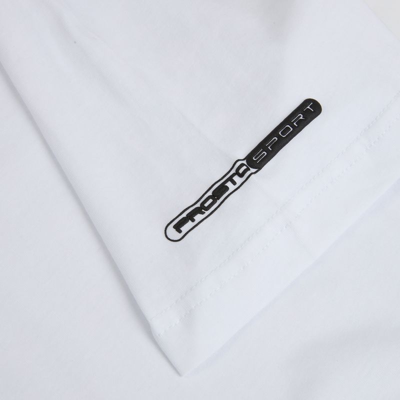 T-shirt da uomo PROSTO Mono ST white 4