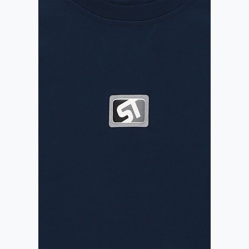 T-shirt da uomo PROSTO Mono ST navy blue 2