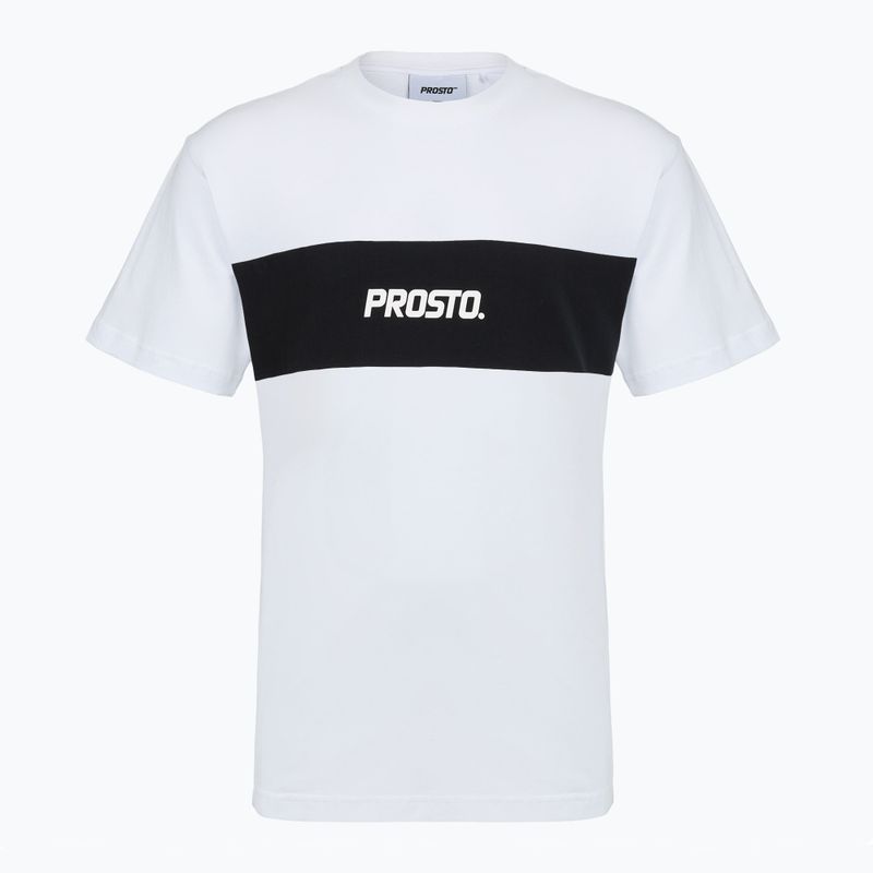 T-shirt da uomo PROSTO Root white/black