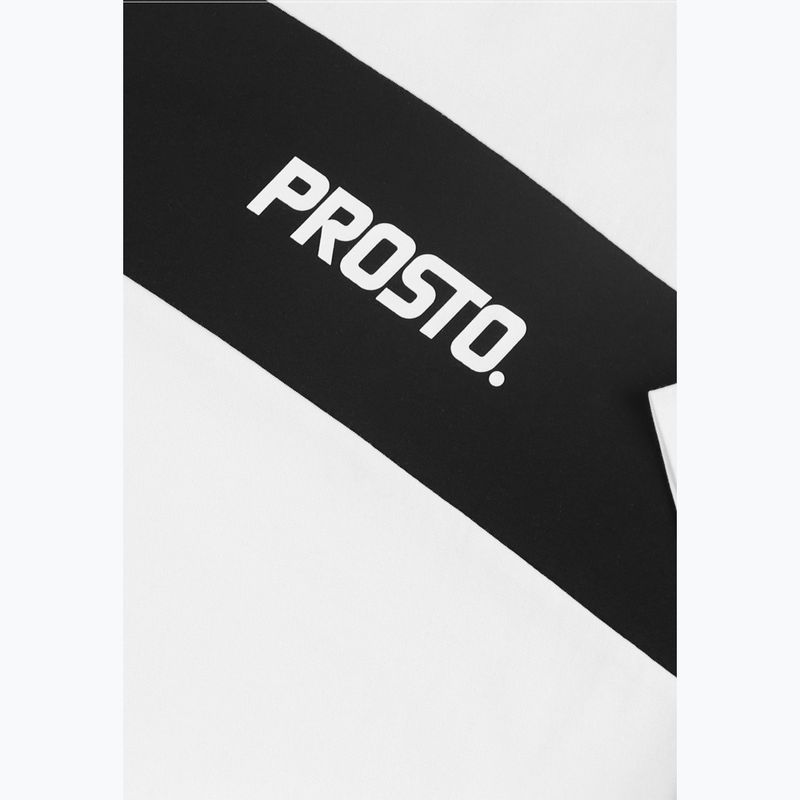 T-shirt da uomo PROSTO Root white/black 3