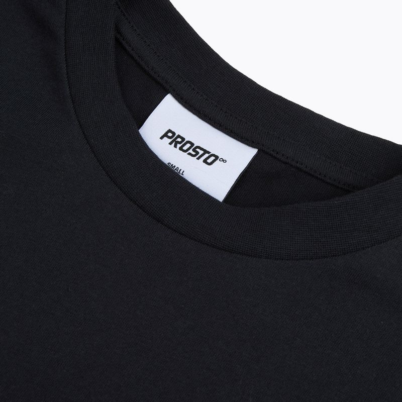 T-shirt da uomo PROSTO Base black 3