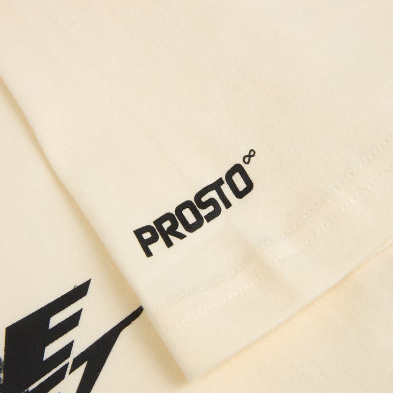 T-shirt da uomo PROSTO Bark off white 4