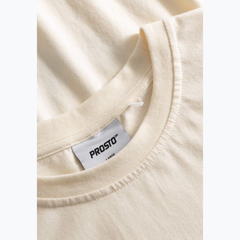 T-shirt da uomo PROSTO Bark off white 4