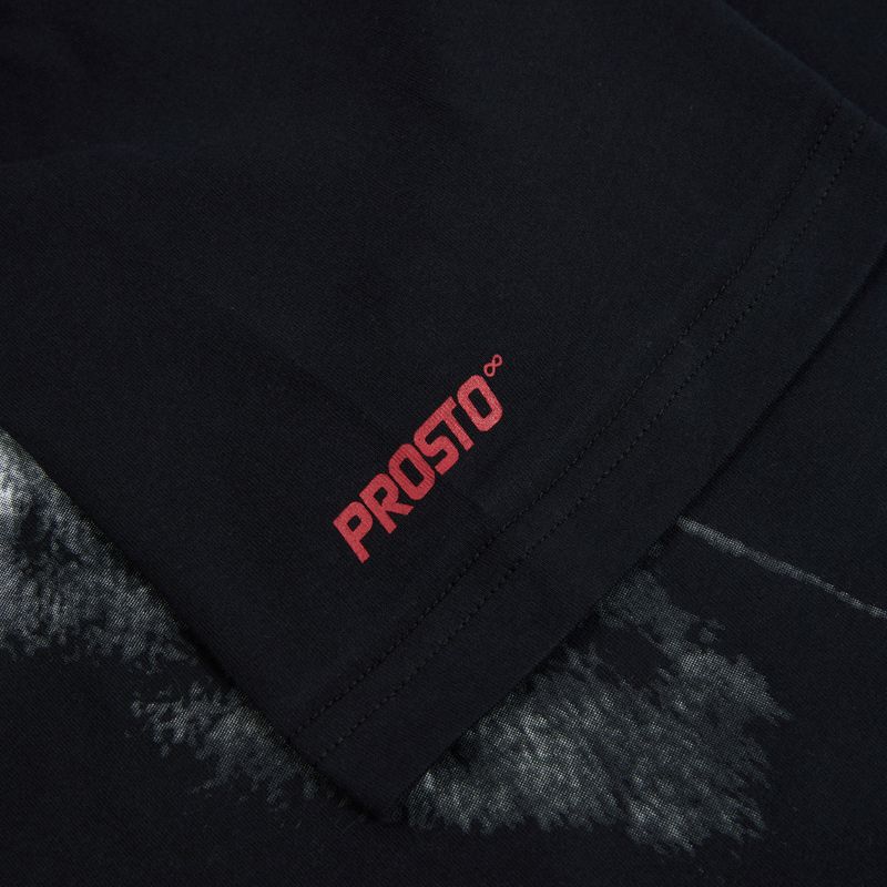T-shirt da uomo PROSTO Bark black 4