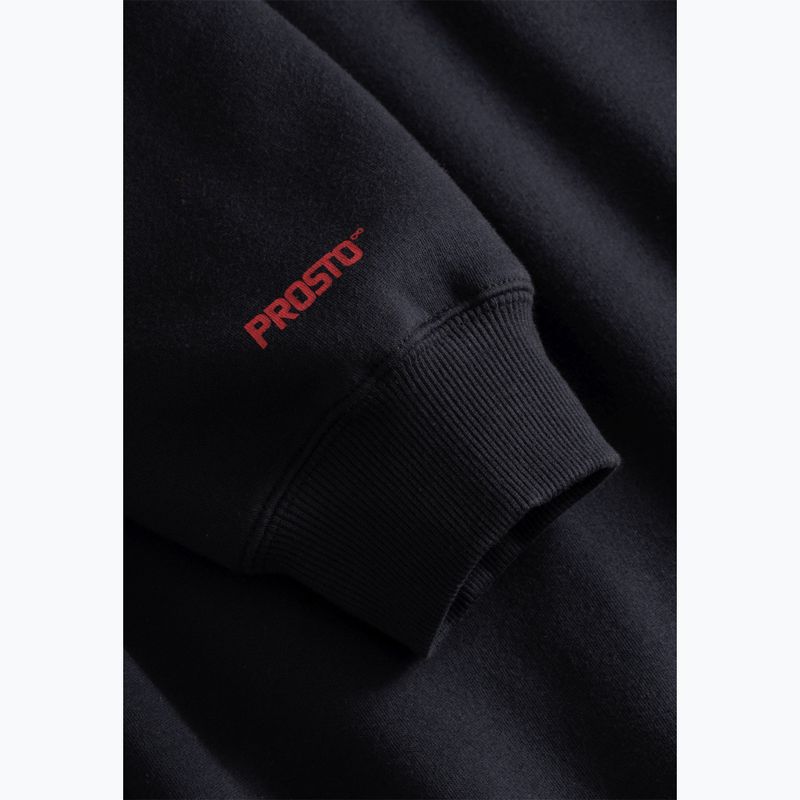 Felpa da uomo PROSTO Hoodie Bark black 4