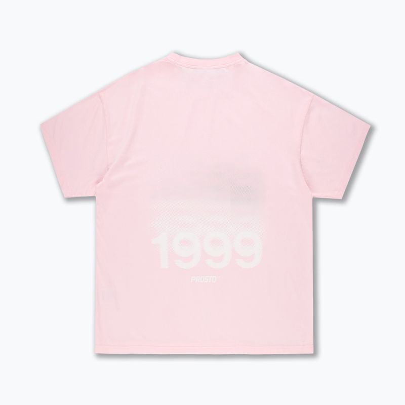 T-shirt da uomo PROSTO 1999 glitch pink 2