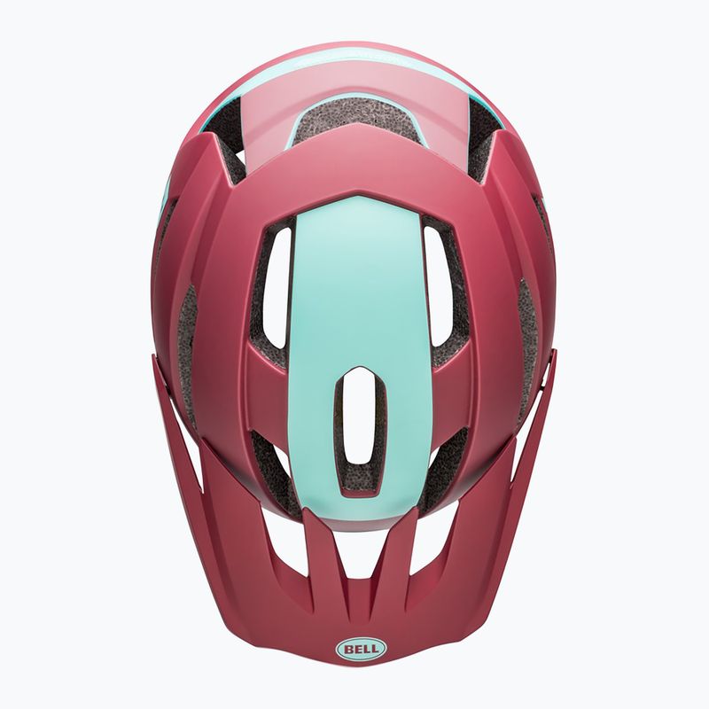 Bell 4Forty Air Integrated MIPS casco da bici oceanico rosso mattone opaco 4