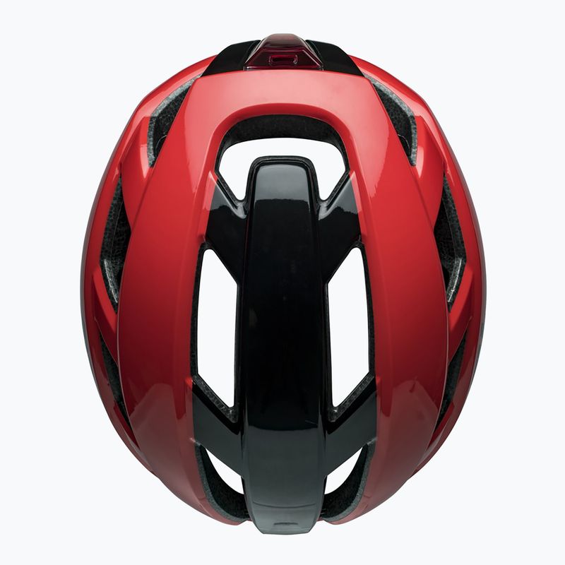 Casco da bici Bell Falcon XR Led Integrated MIPS rosso opaco/nero 4
