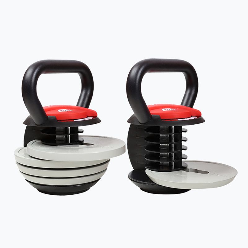 HMS KR40 kettlebell regolabile grigio/nero 3