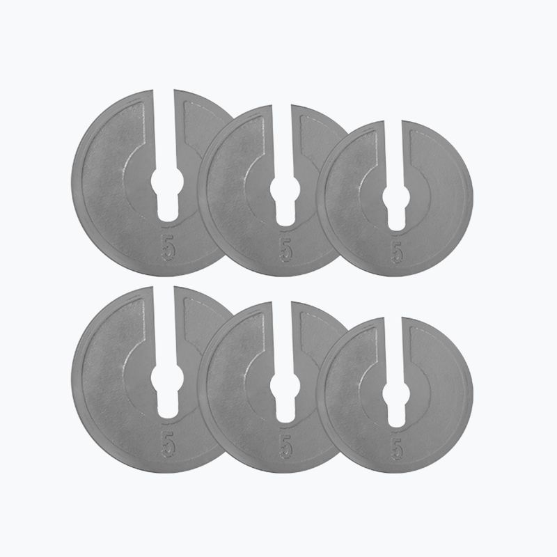 HMS KR40 kettlebell regolabile grigio/nero 7