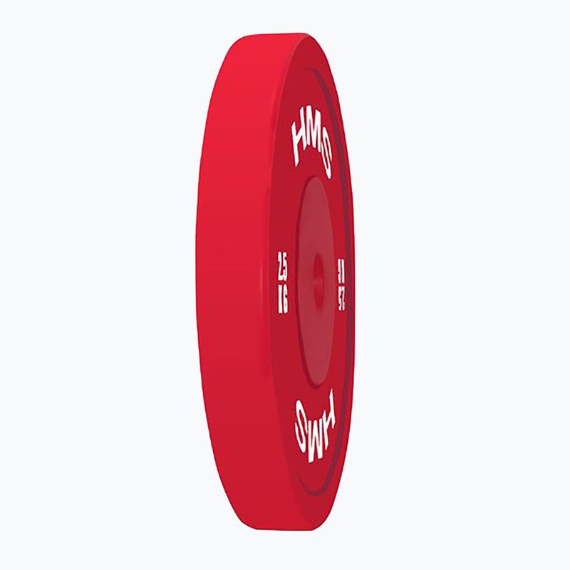 Peso olimpico in PE HMS TPP02 2 x 2,5 kg rosso 2