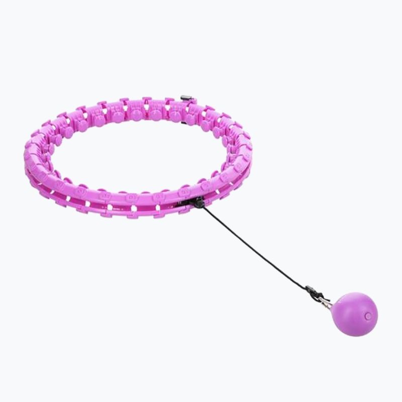 Hula hop con linguette e pesi HMS HHW12 rosa 17-44-525 2