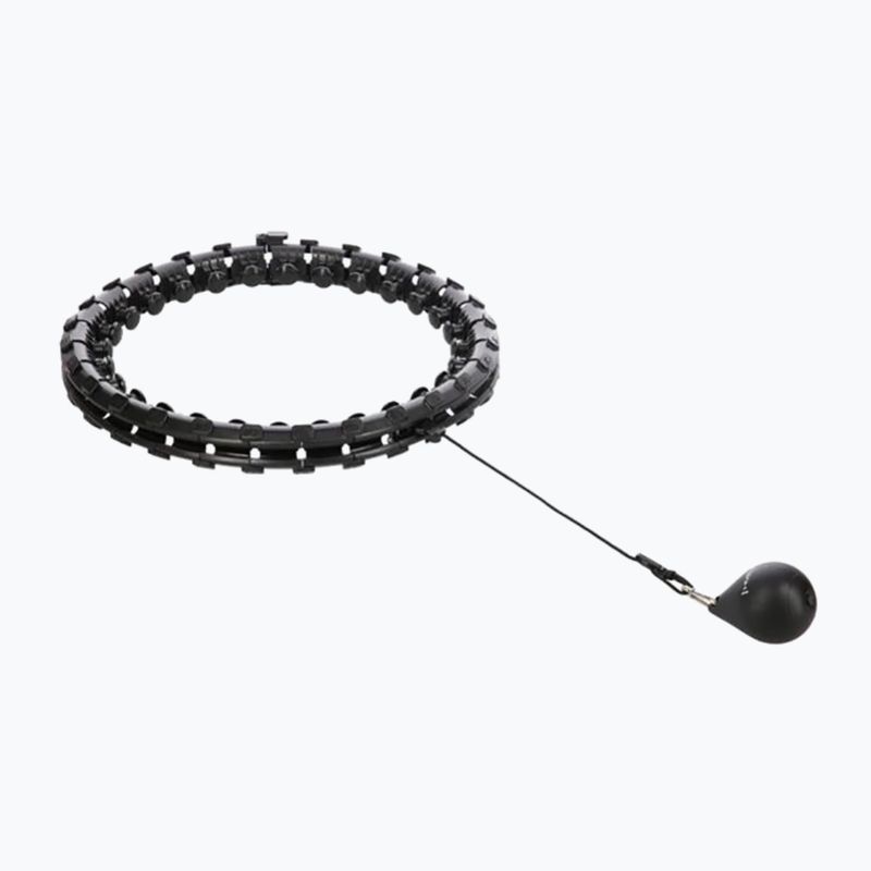 Hula hop con linguette e pesi HMS HHW12 nero 17-44-526 2