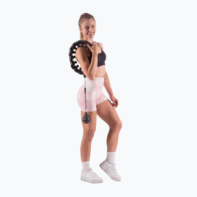 Hula hop con linguette e pesi HMS HHW12 nero 17-44-526 7