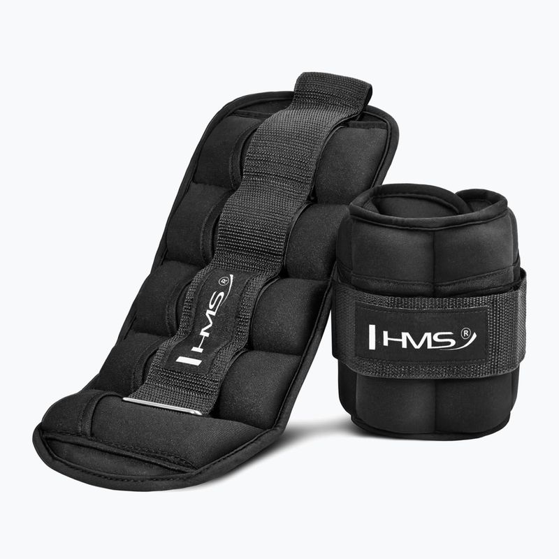 Pesi per caviglie e polsi HMS ONK01 0,5 kg 2 pz. nero 3