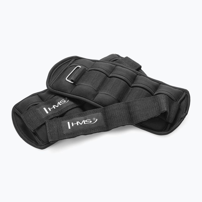 Pesi per caviglie e polsi HMS ONK01 0,5 kg 2 pz. nero 4