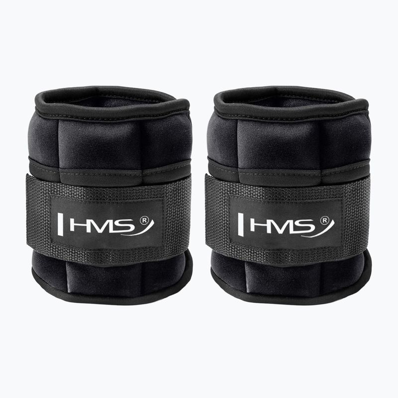 Pesi per caviglie e polsi HMS ONK03 1,5 kg 2 pz. nero