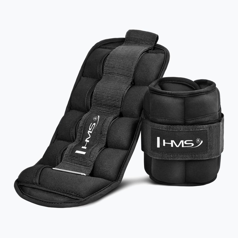 Pesi per caviglie e polsi HMS ONK03 1,5 kg 2 pz. nero 3