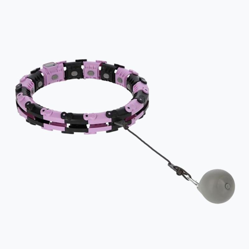Hula hop con peso e contatore HMS FH03 viola e nero 30-6-098 2