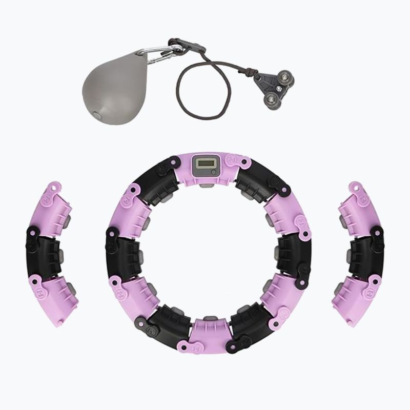 Hula hop con peso e contatore HMS FH03 viola e nero 30-6-098 3