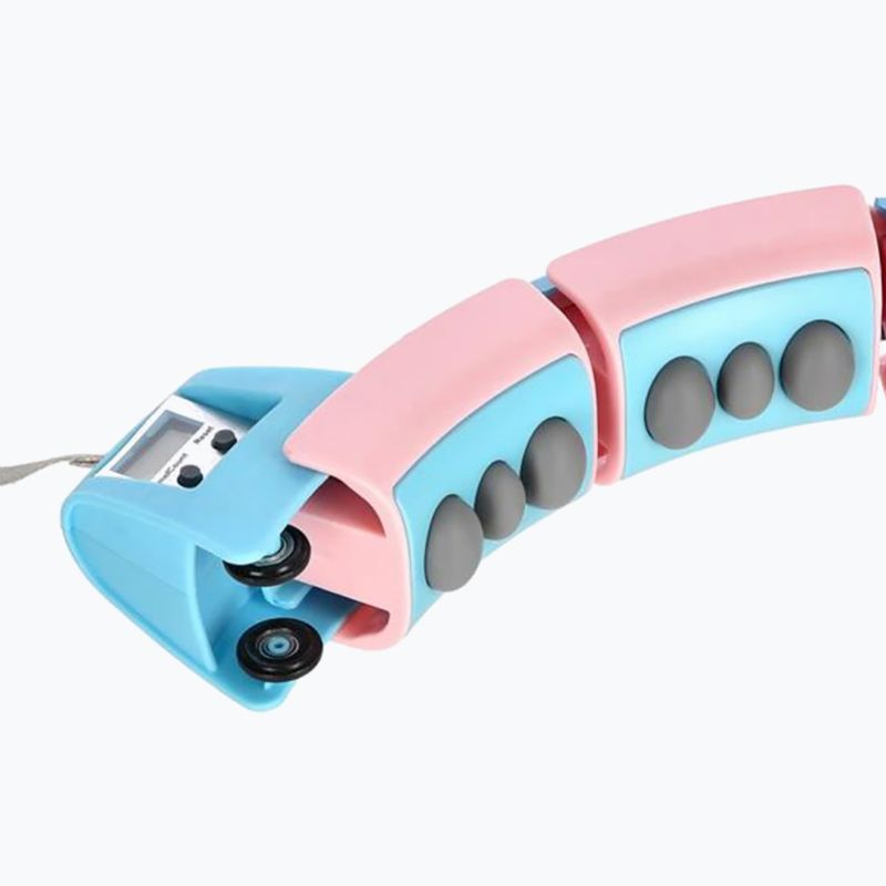 Hula hop con peso e contatore HMS FH06 rosa-blu 30-6-106 4