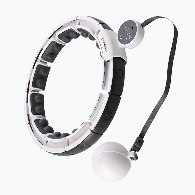 Hula hop con peso e contatore HMS HHM16 bianco