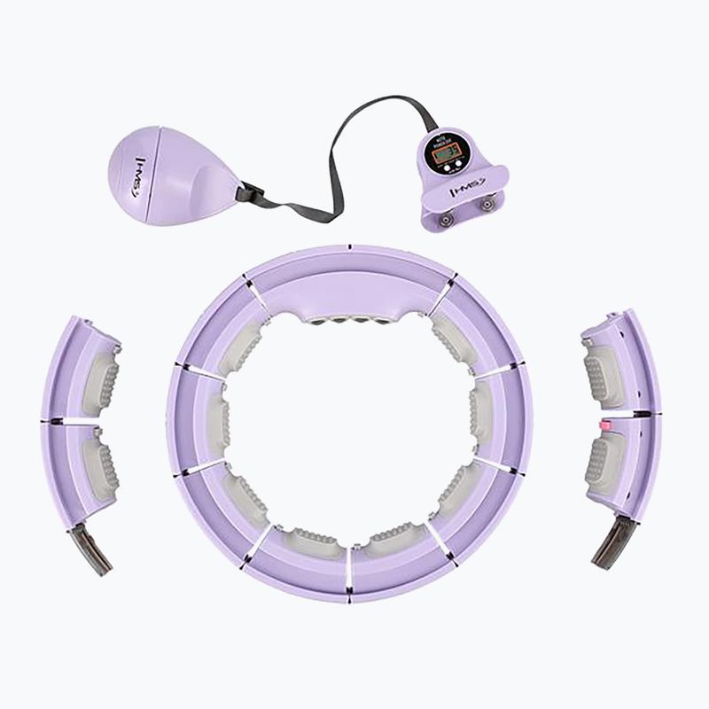 Hula hop con peso e contatore HMS HHM13 viola 2