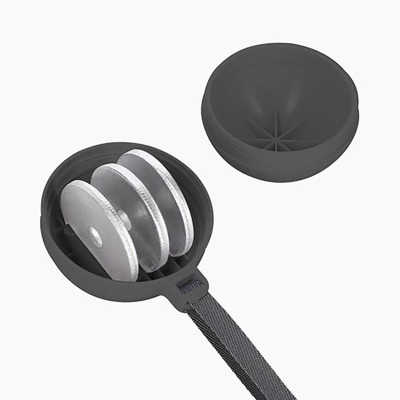 Hula hop con peso e contatore HMS HHM16 nero/rosa 3