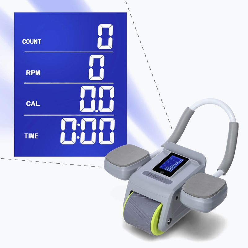 Rotella automatica per addominali con display HMS KA08 grigio 7