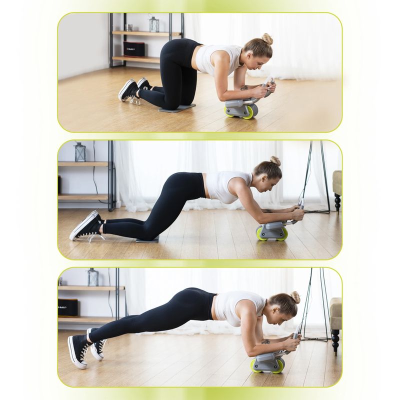 Rotella automatica per addominali con display HMS KA08 grigio 16