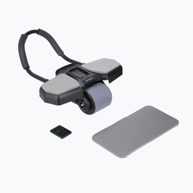 Rotella per esercizi addominali automatica con supporto HMS KA10 nero 2