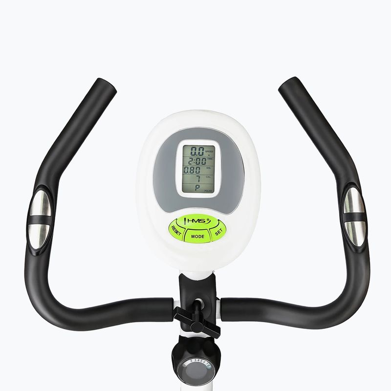 Bicicletta stazionaria HMS M9239 bianco/verde 6