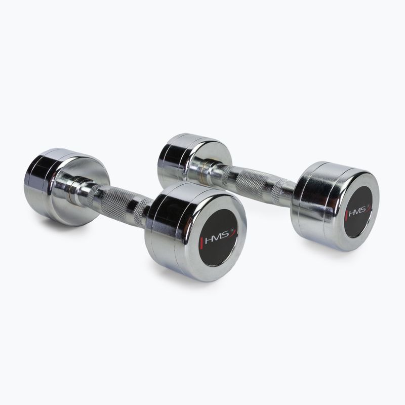 Manubri HMS CHD03 2 pz. 3 kg argento 17-66-182