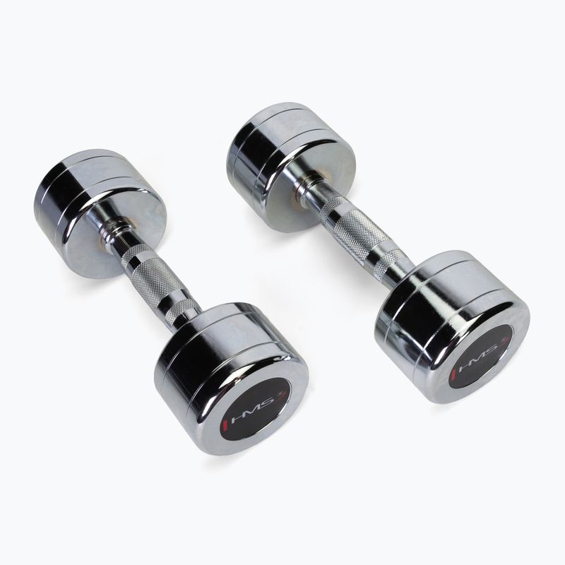 Manubri HMS CHD05 2 pz. 5 kg argento 17-66-184 2