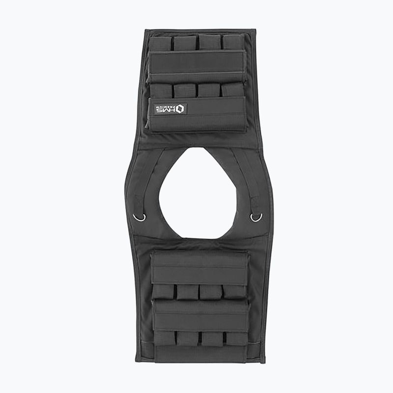 Gilet da allenamento con pesi HMS KTO16 16 kg nero 4