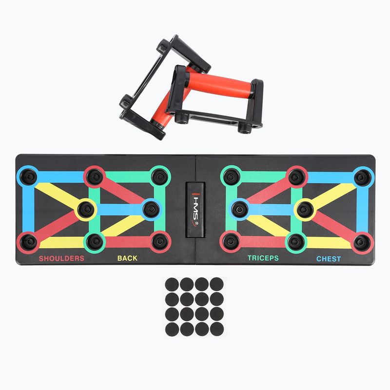 Tavola multifunzionale HMS per flessioni Pu12 multicolore 17-45-042