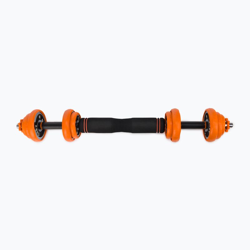 HMS SGZ220 Set di pesi Premium 6in1 arancione 17-57-066 2