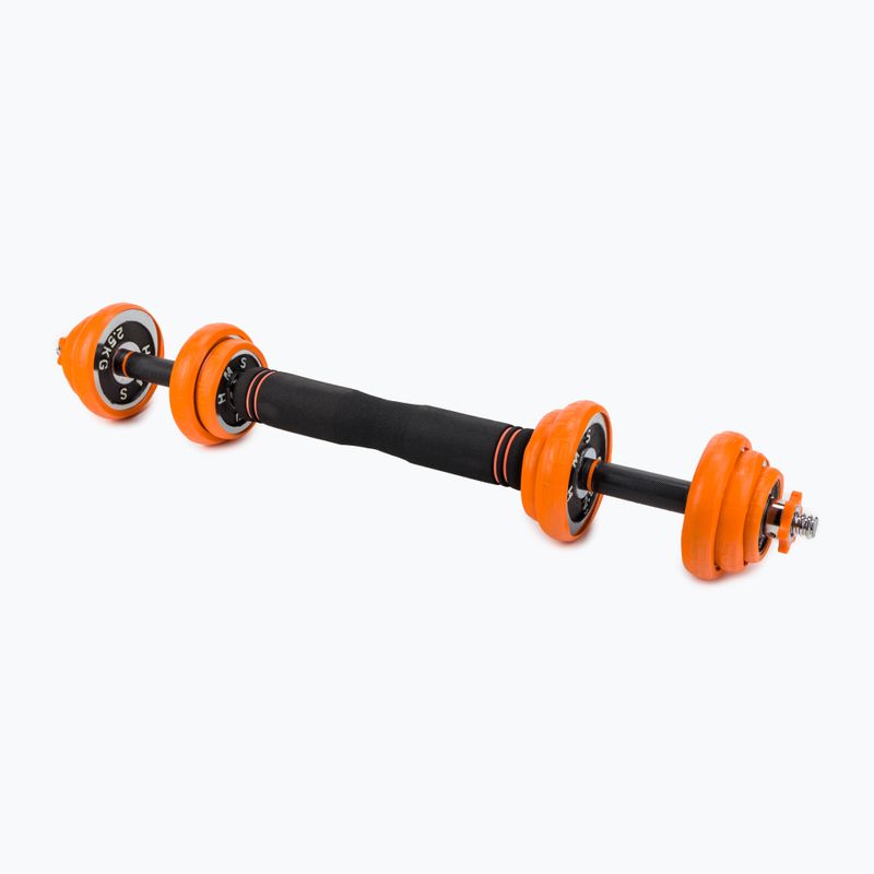 HMS SGZ220 Set di pesi Premium 6in1 arancione 17-57-066 5