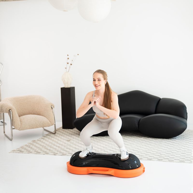 HMS BSX02 Piattaforma di bilanciamento commerciale nero/arancio 5