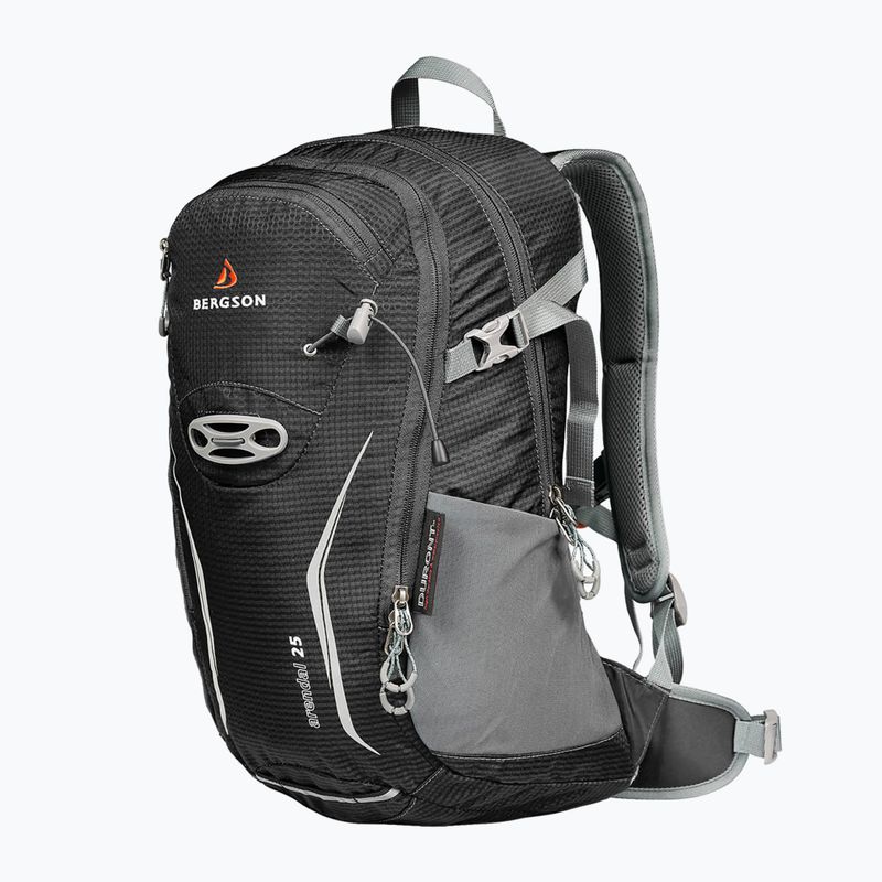 BERGSON Zaino Arendal 25 l nero/grigio 2