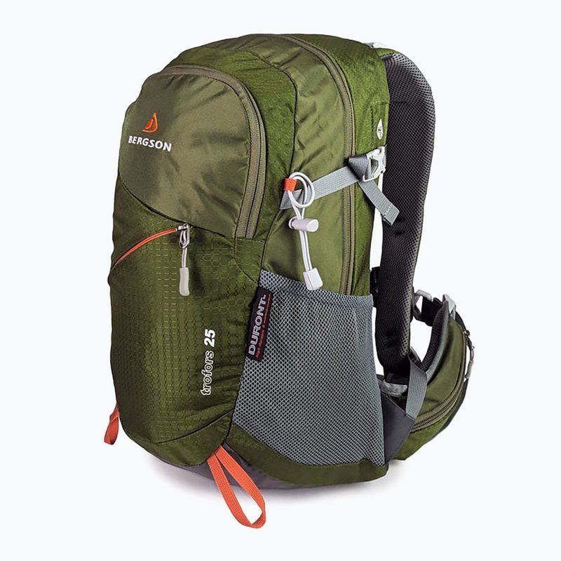 BERGSON Zaino Trofors 25 l verde 2
