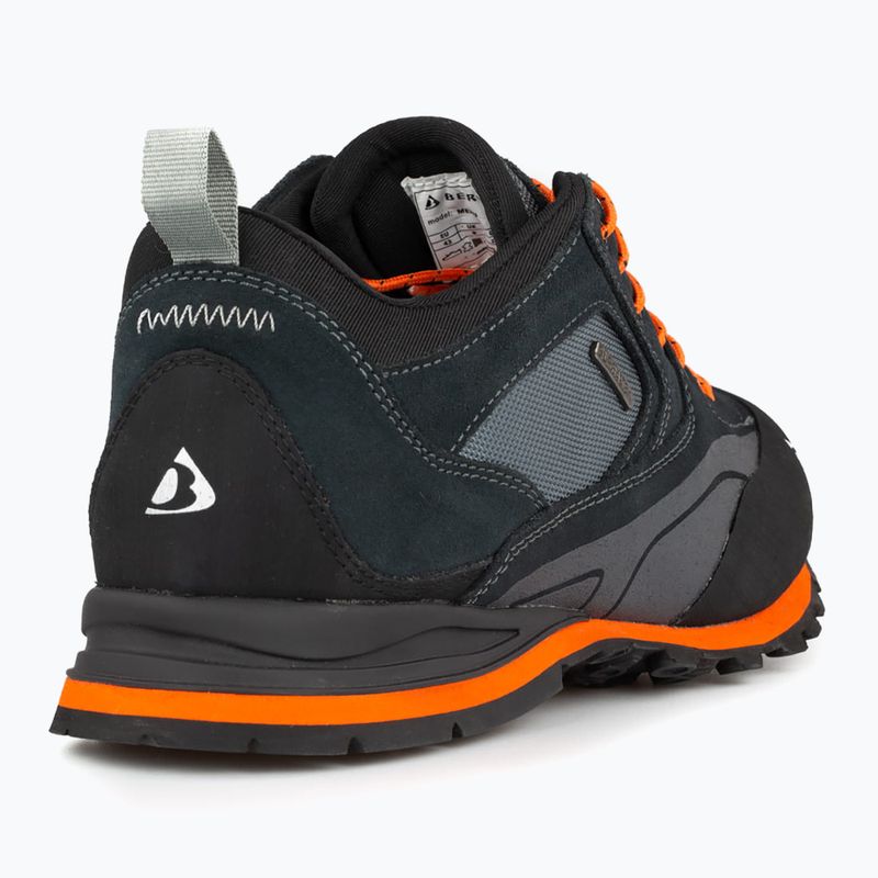 Stivali da trekking da uomo BERGSON Meru Low STX nero 10