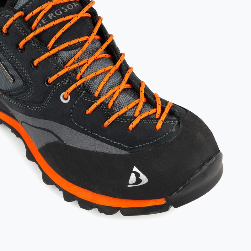 Stivali da trekking da uomo BERGSON Meru Low STX nero 14