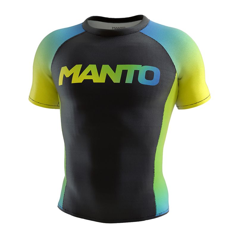MANTO uomo Rashguard Rio nero