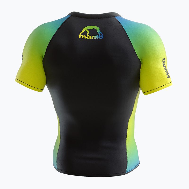 MANTO uomo Rashguard Rio nero 2